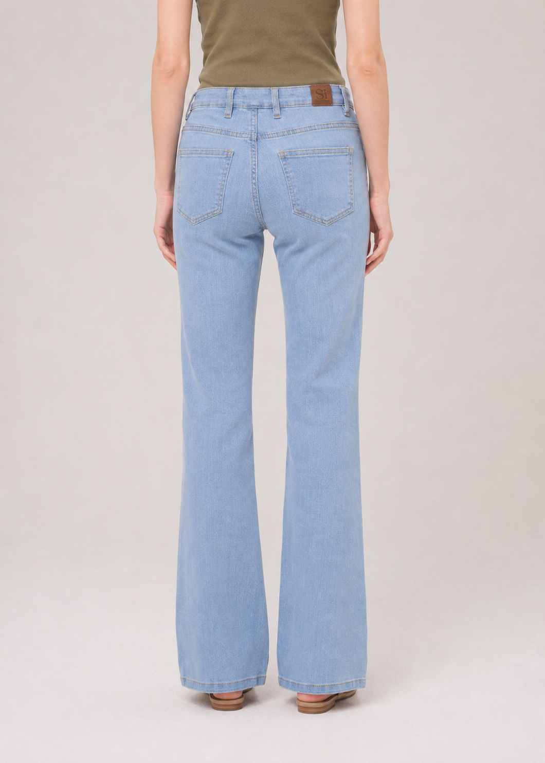 staright leg jeans