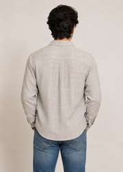 Linen Checkered Shirt