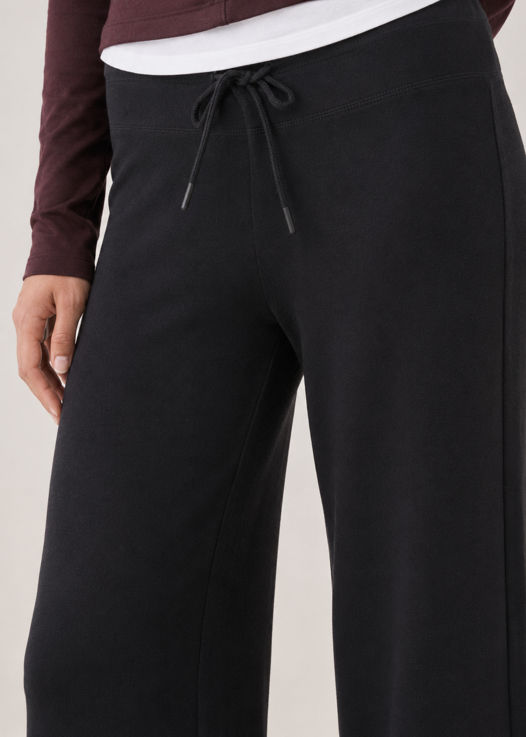 boot cut knit trouser - WKB09SS26B
