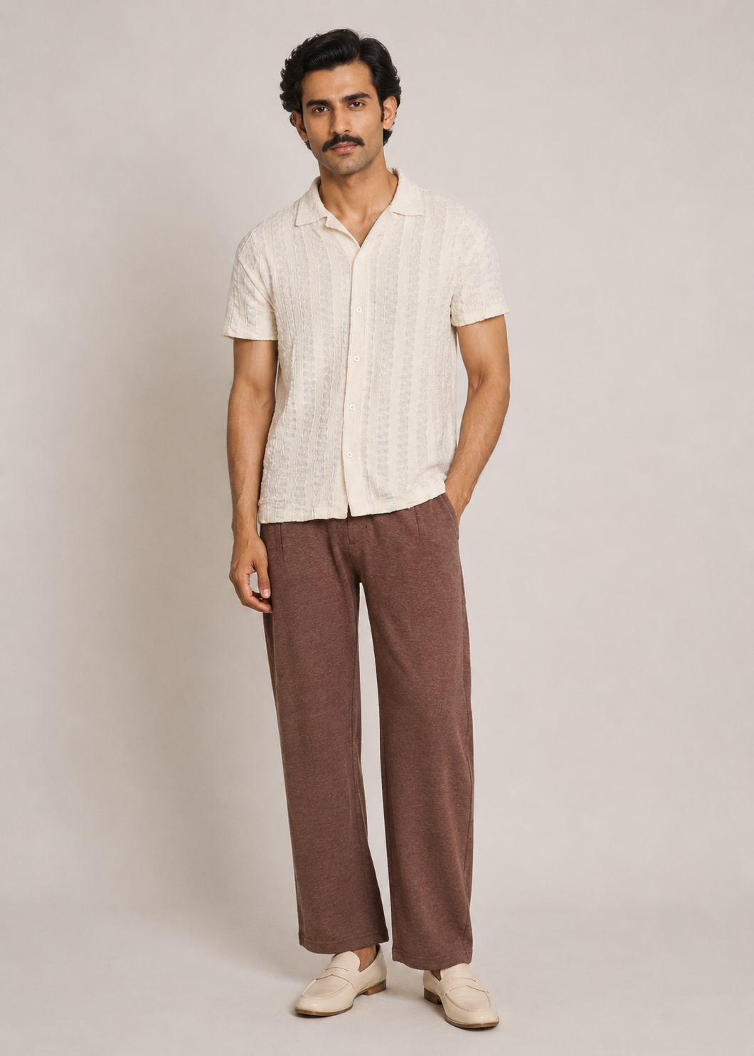 STRAIGHT FIT CHINO