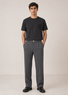 Straight Fit Trousers