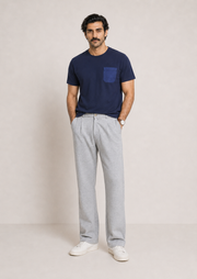 Pleated Knit Pants