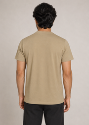 Blended Pique Henley T-Shirt