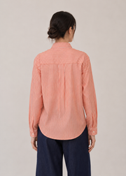CLASSIC STRIPED BUTTON-DOWN SHIRT