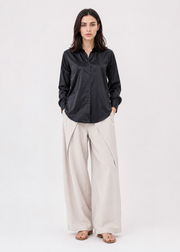 STRETCHY SILK SHIRT