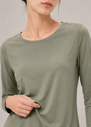 wide neck t-shirt