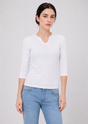 V-Cut Neck Tshirt
