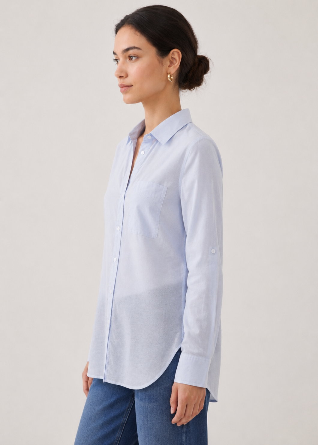 breeze button shirt - WWS042SS26A