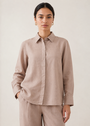 Linen Casual Button Down Co-ord