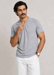 Knit Henley T-Shirt