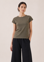 raglan sleeve crew neck t-shirt - WKT013B26