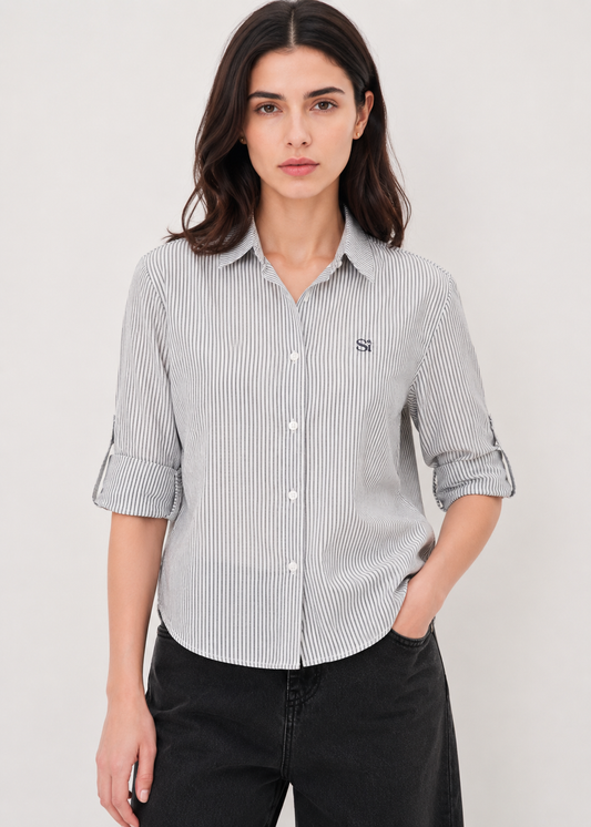 Womens Semi Classic Striper Shirt - WWS027SS26