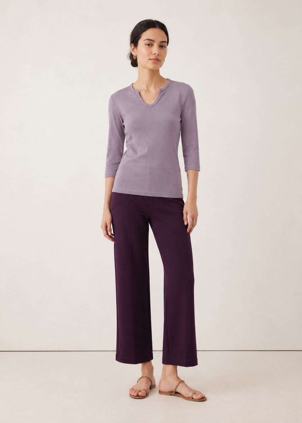 V-Cut Neck Tshirt