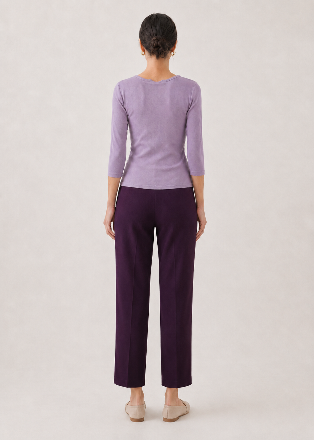 Straight fit knit Trousers