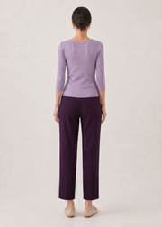 Straight fit knit Trousers