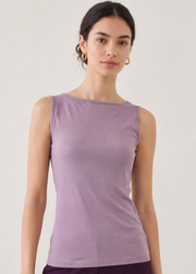 BOAT NECK TANK TOP