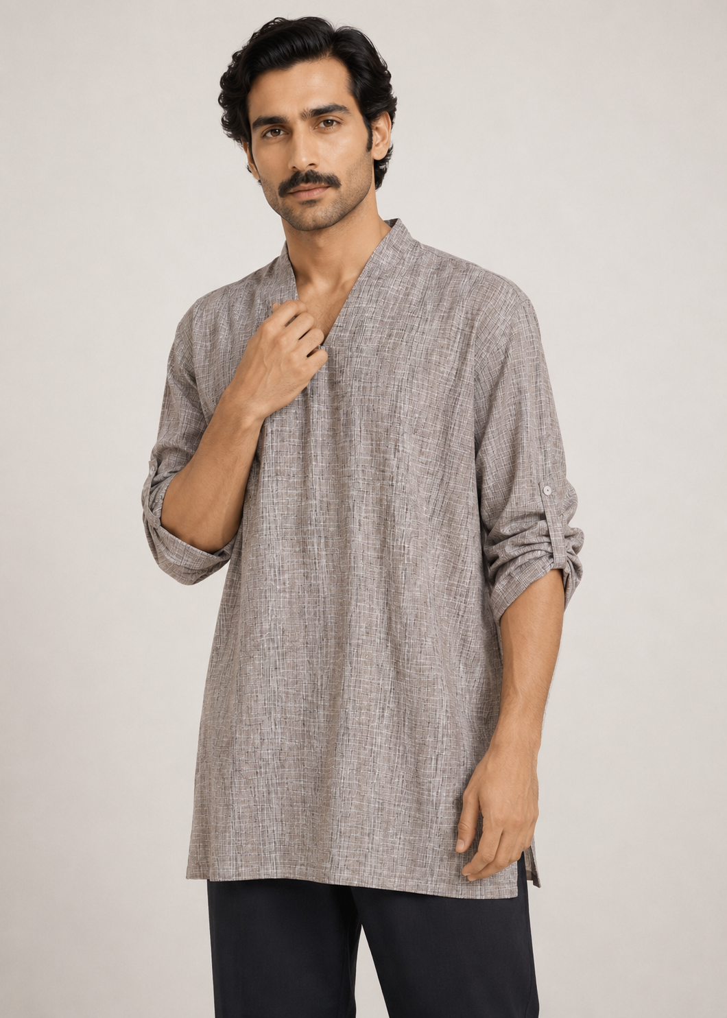 V-Neck Fusion Cord Set