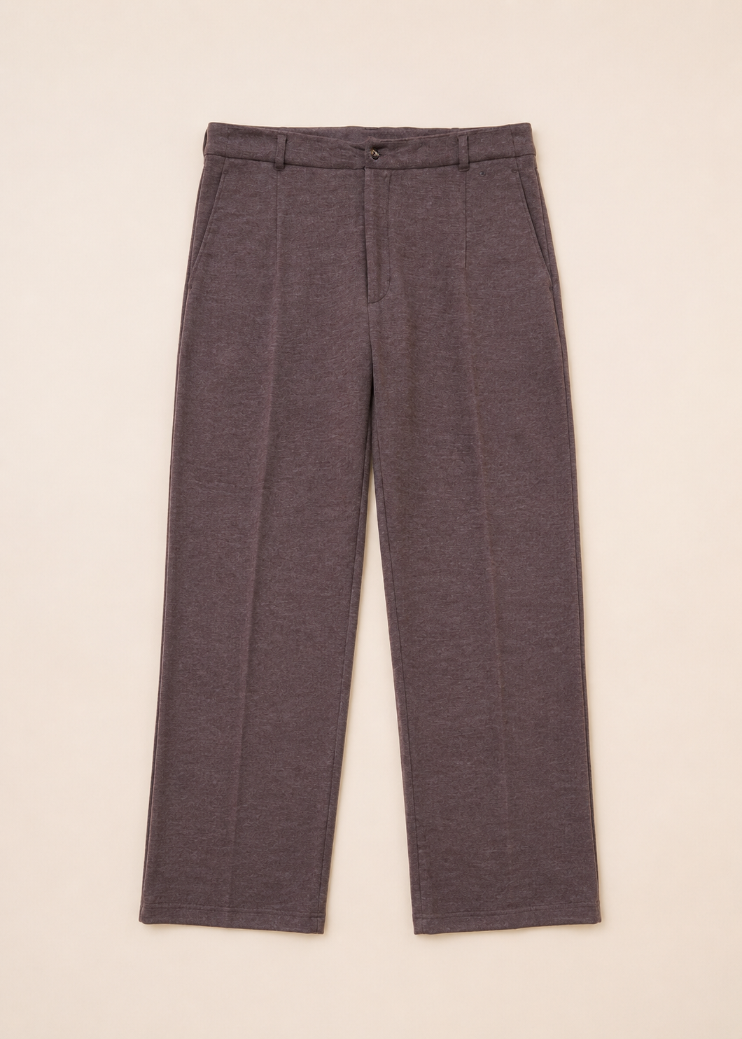 Pleated Knit Pants