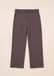 Pleated Knit Pants