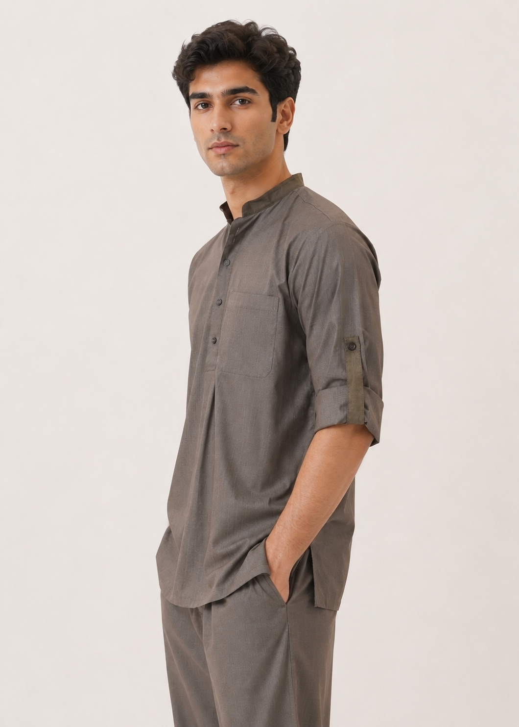 Linen Fusion Co-ord Set