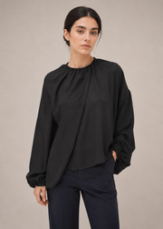 overlaped fashion top