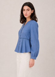 flarred cotton top