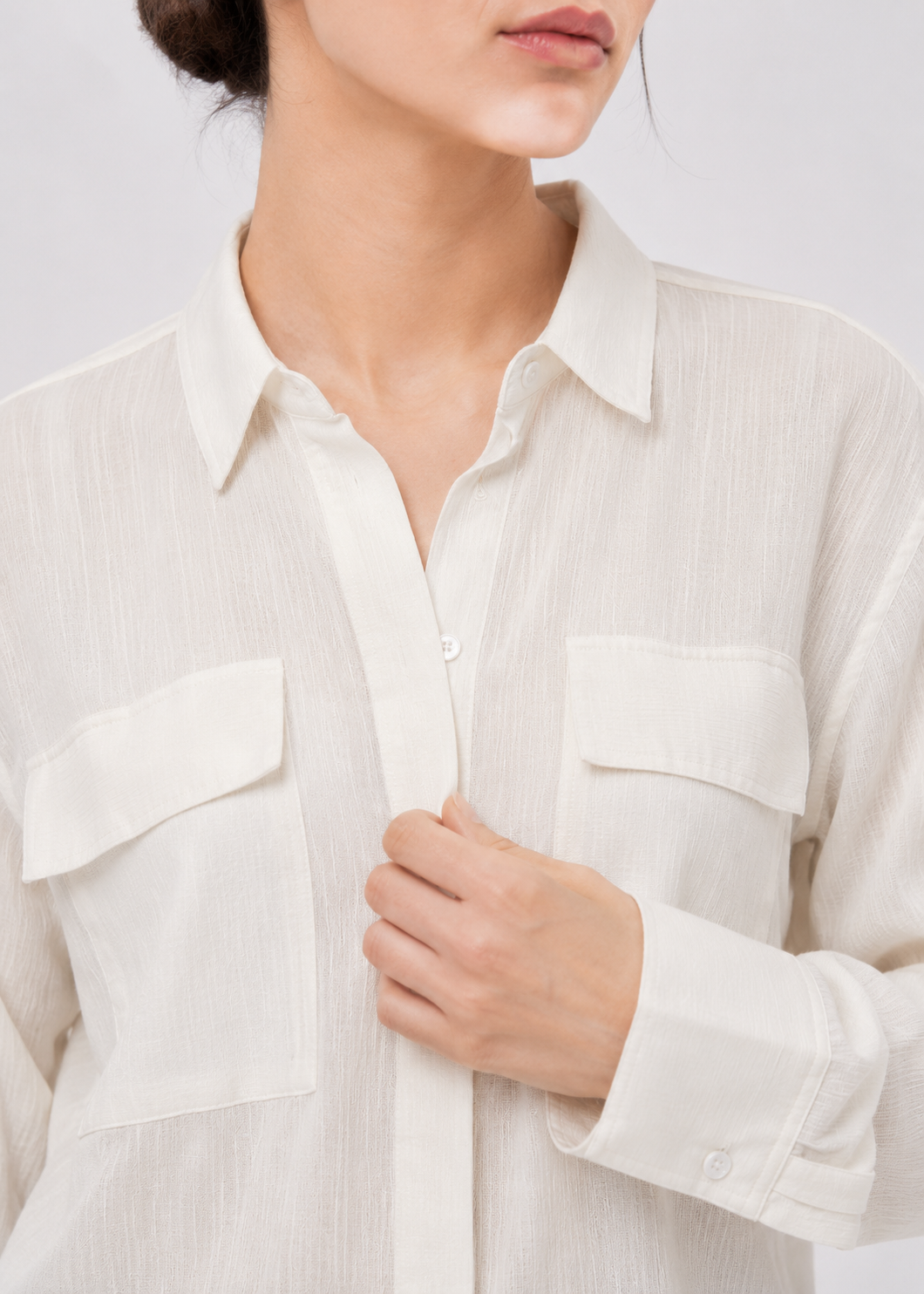 double pocket shirt