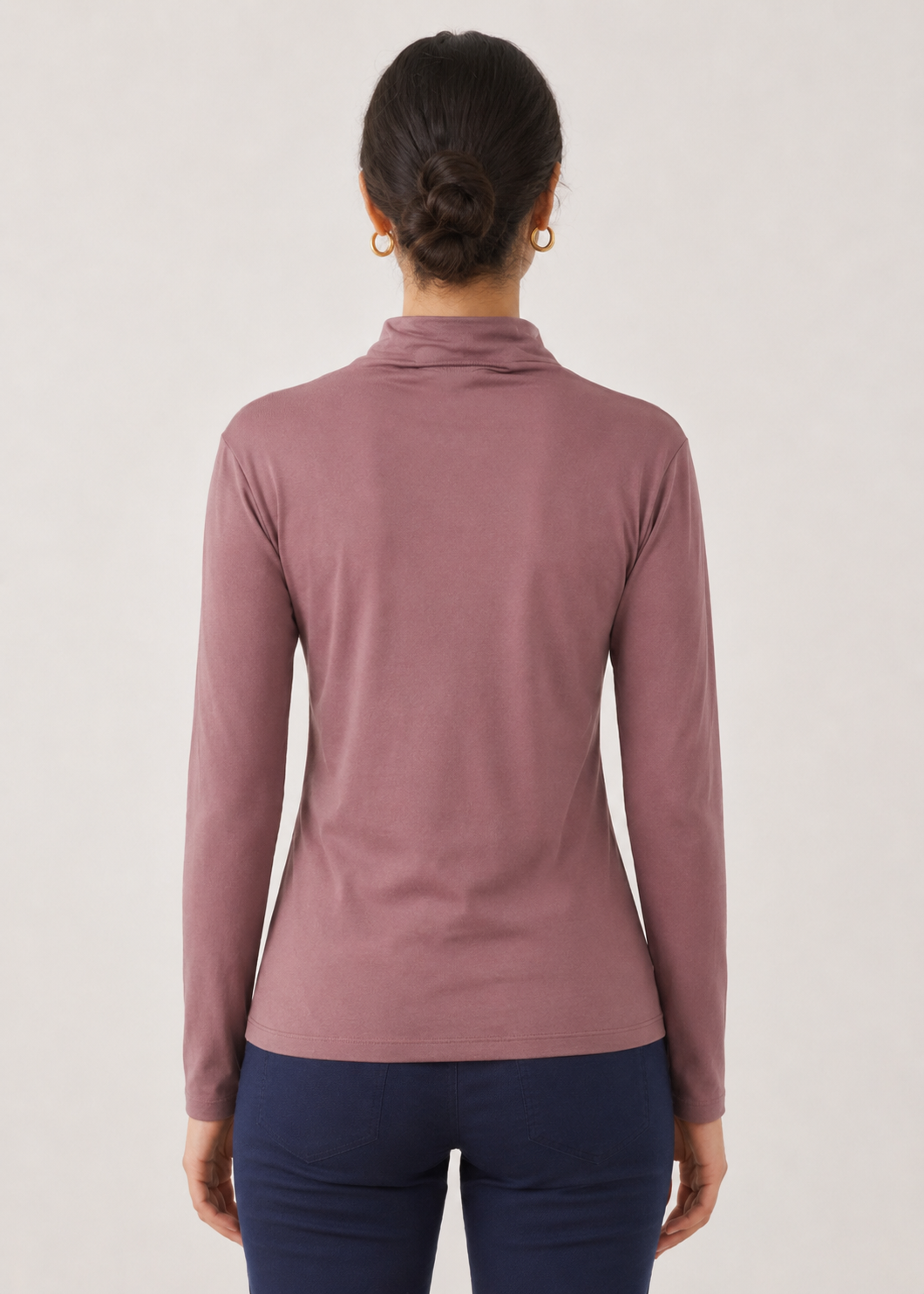 MOCK NECK TOP