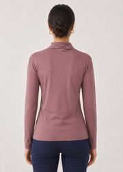 MOCK NECK TOP
