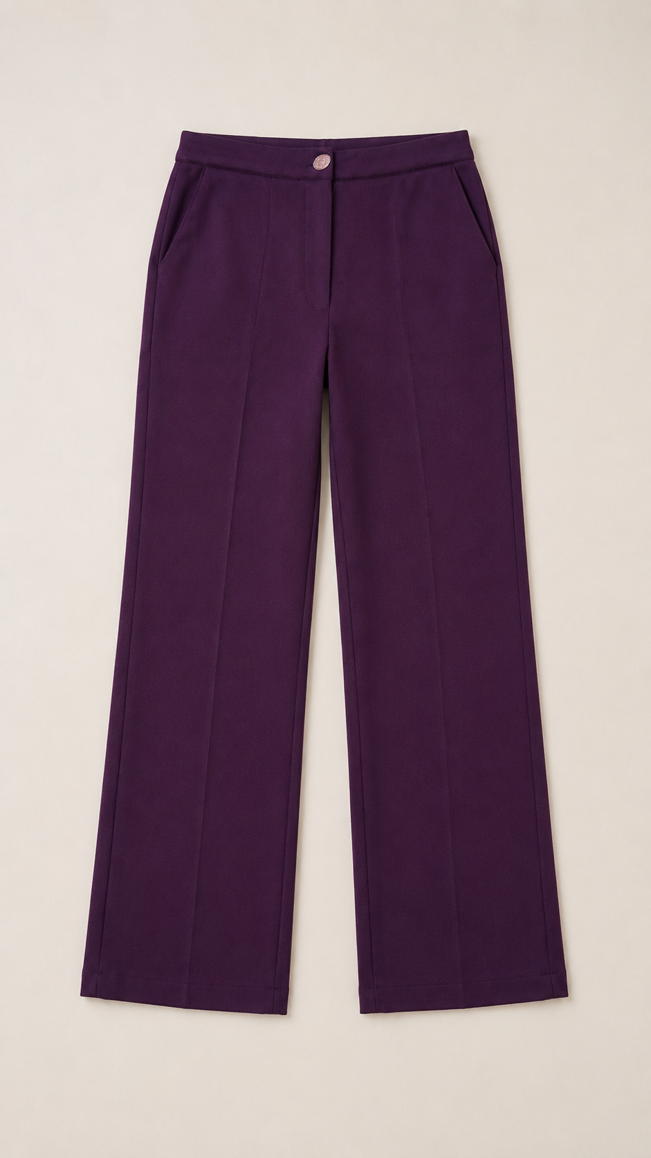 Straight fit knit Trousers
