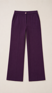 Straight fit knit Trousers