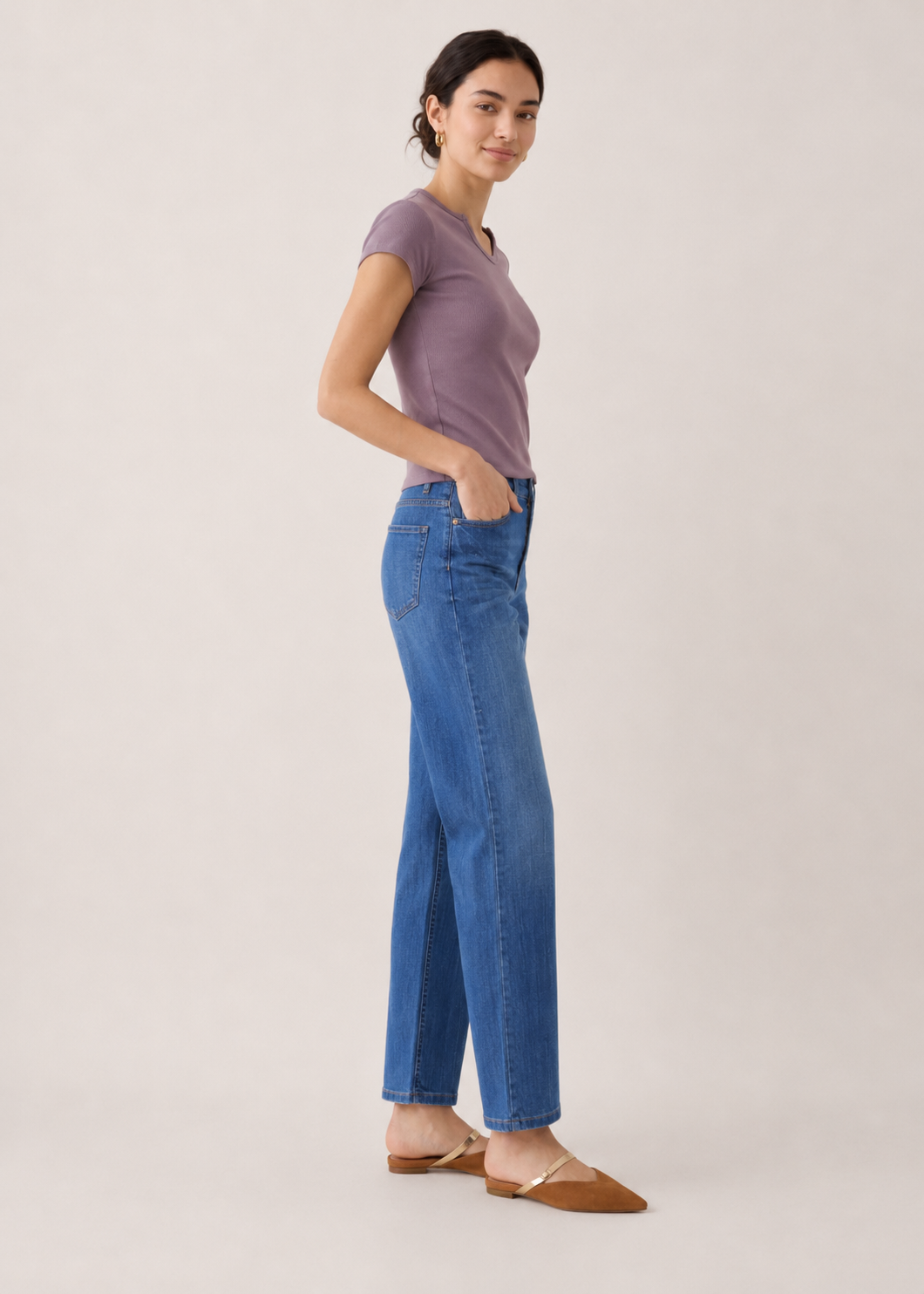 Straight leg jeans - WDJ02SS26