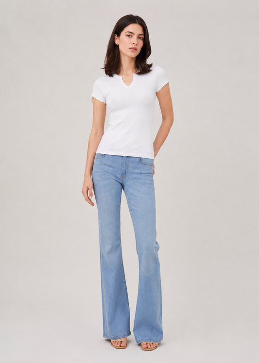 V-Cut Neck Tshirt