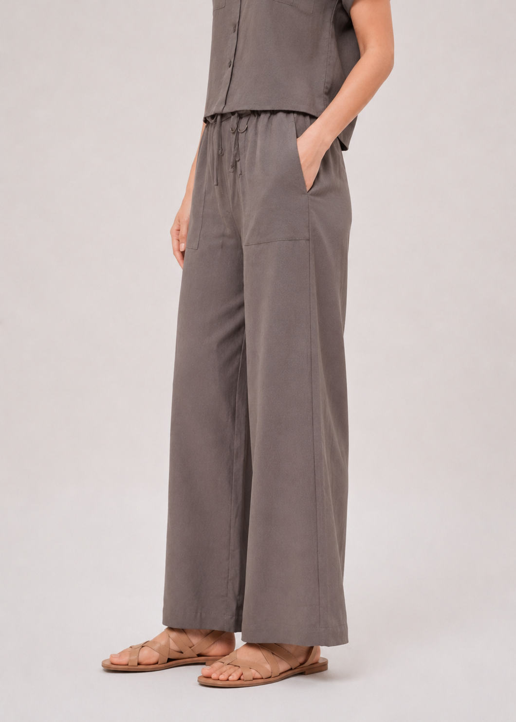 Casual Button Down Co-ord Set