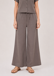 casual button down cord-set