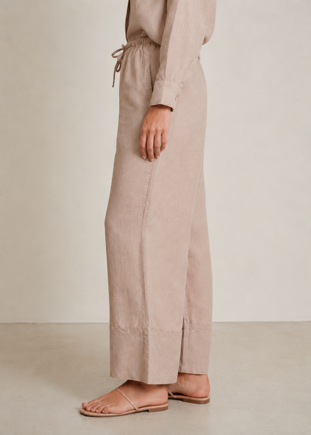 Linen Casual Button Down Co-ord