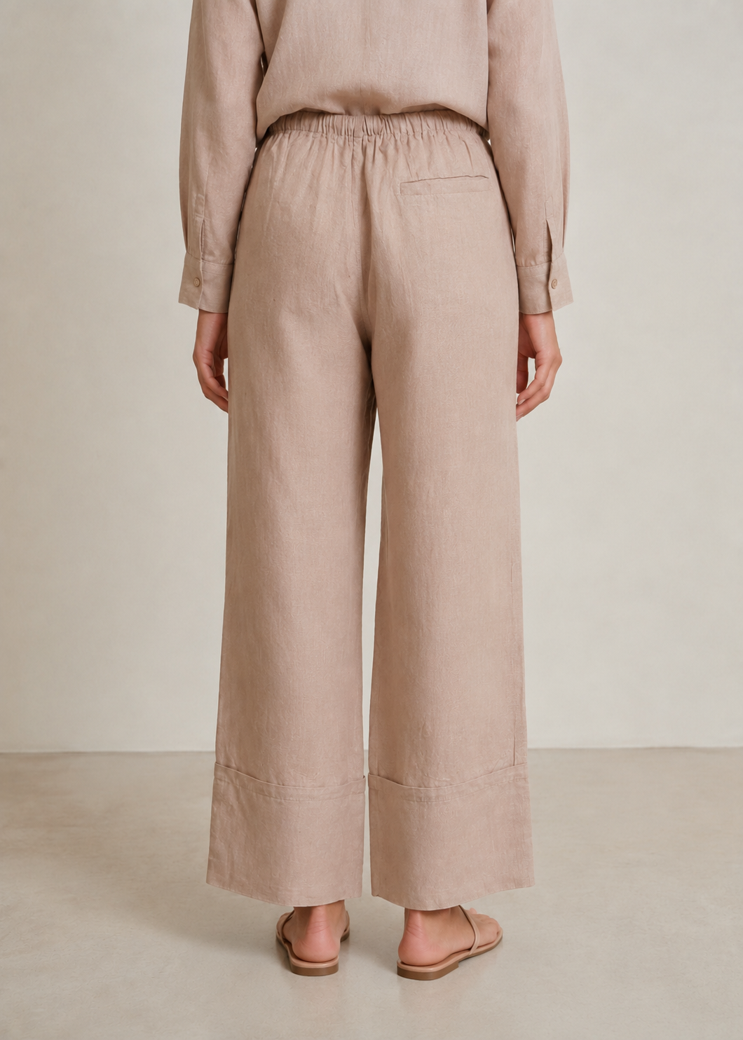 Linen Casual Button Down Co-ord