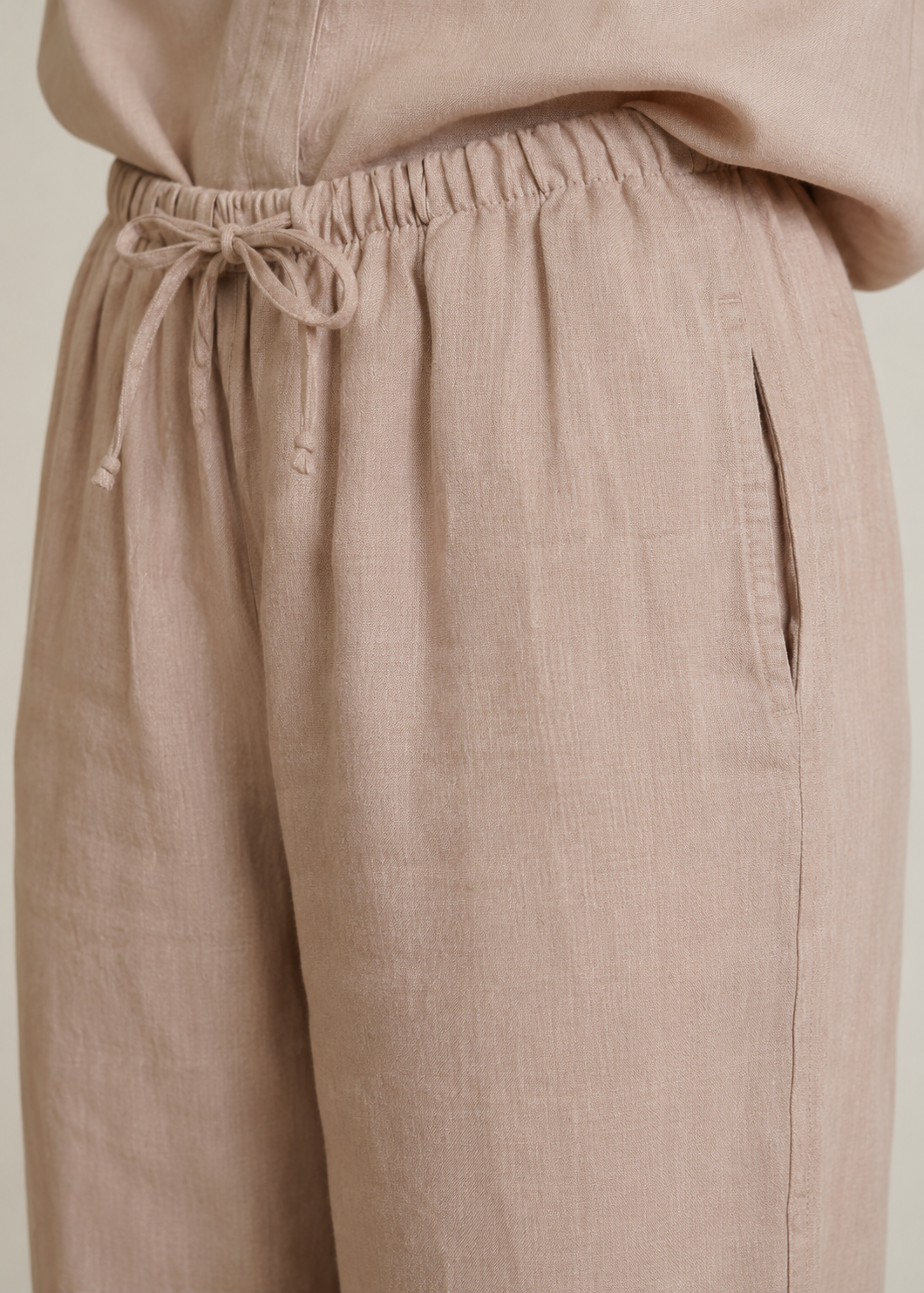 Linen Casual Button Down Co-ord