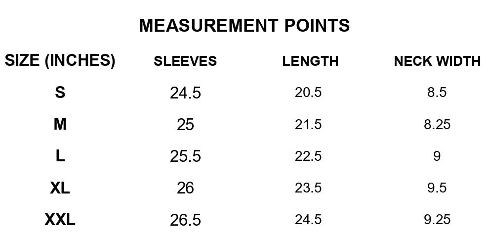 Size Guide