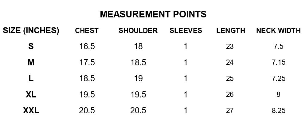 Size Guide