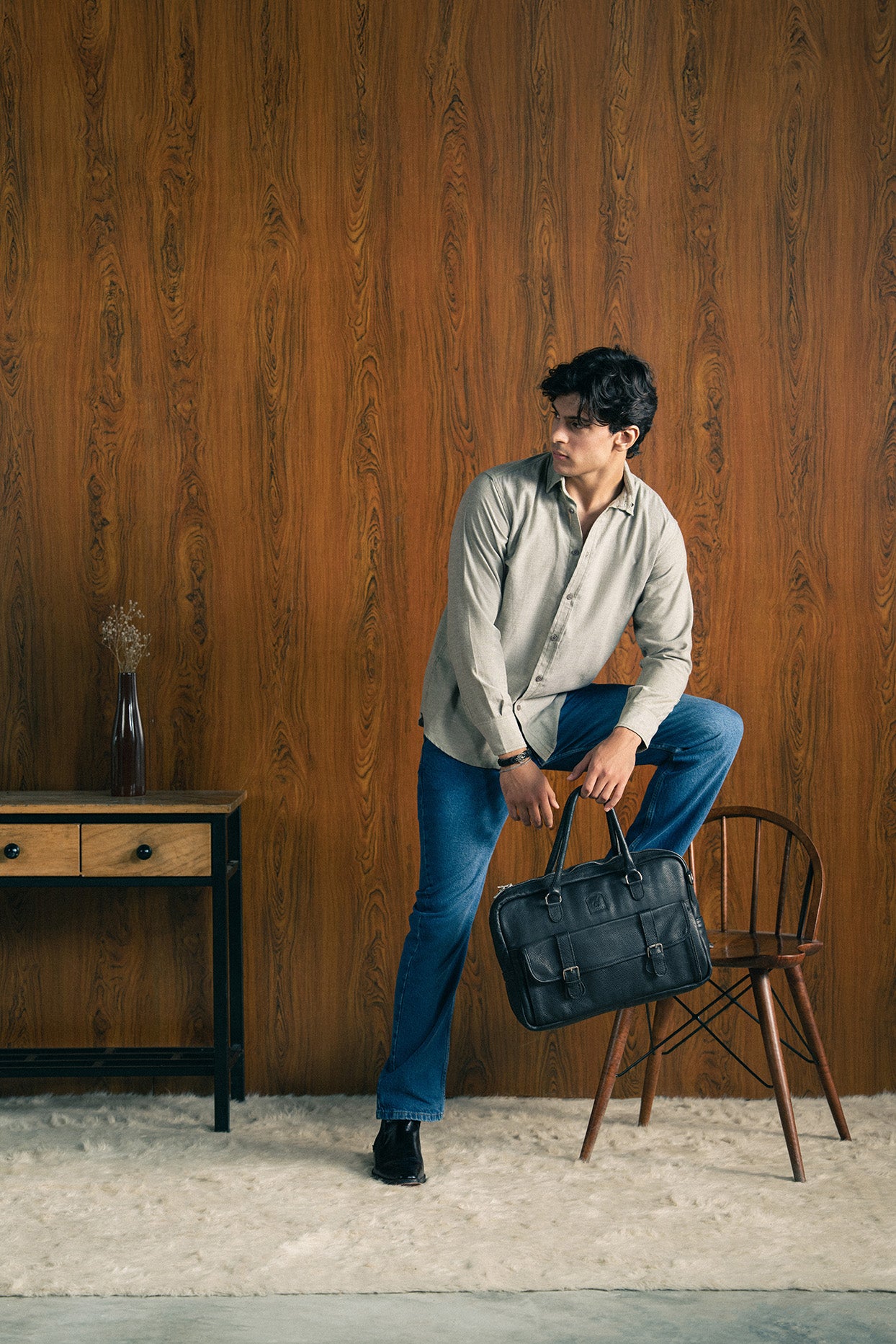 LINEN BUTTON DOWN SHIRT