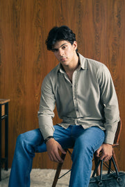 LINEN BUTTON DOWN SHIRT