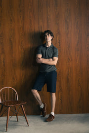 BLENDED PIQUE POLO SHIRT