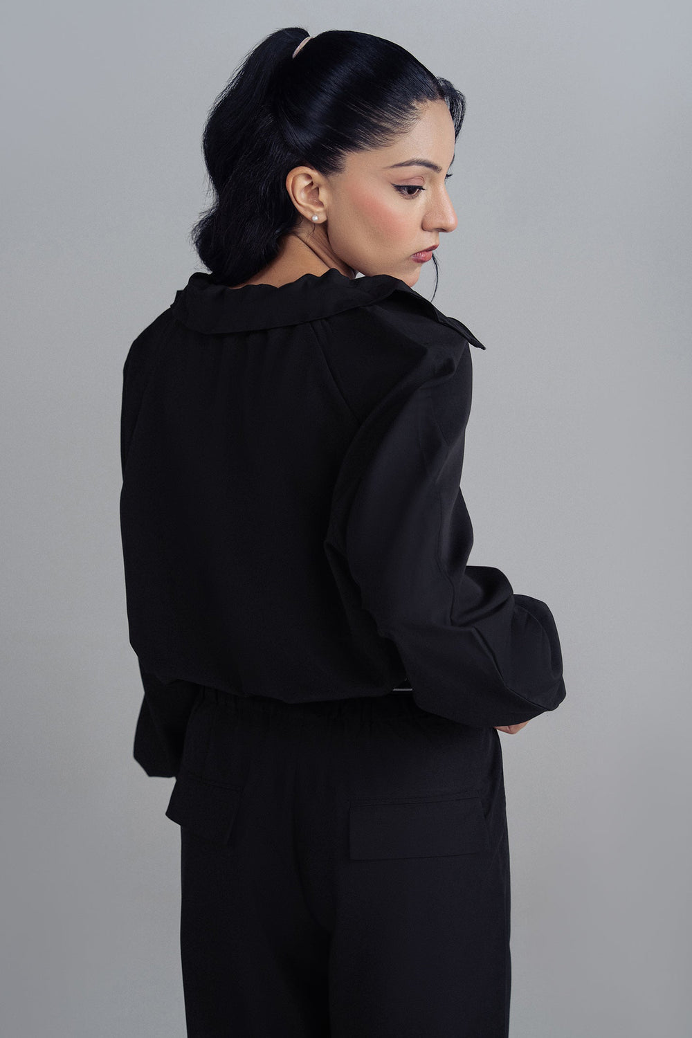 MINIMALIST TAILORED ZIPPER JACKET