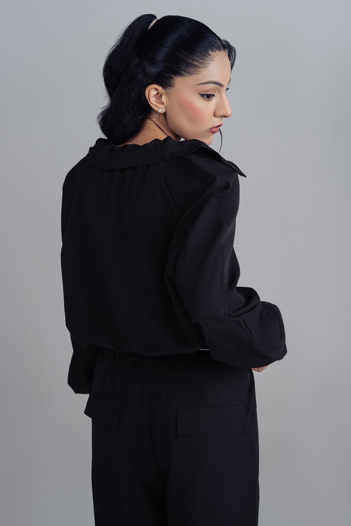 MINIMALIST TAILORED ZIPPER JACKET