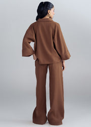 CASUAL BUTTON-DOWN CO-ORD