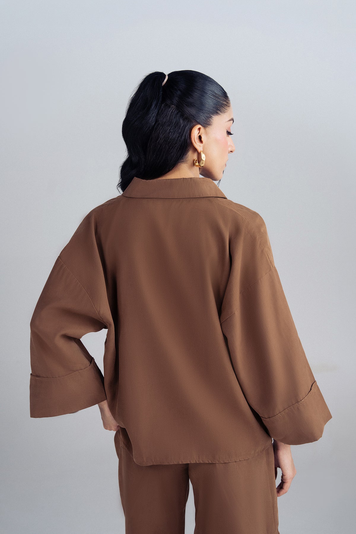 CASUAL BUTTON-DOWN CO-ORD