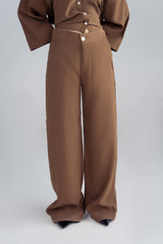 CASUAL BUTTON-DOWN CO-ORD