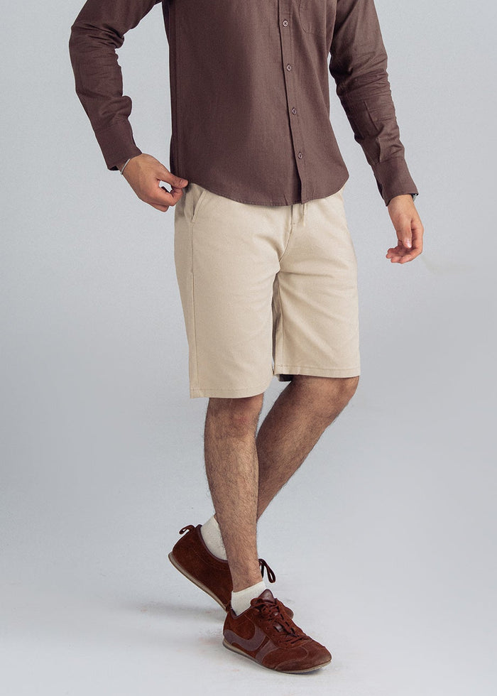 STRAIGHT FIT SHORTS