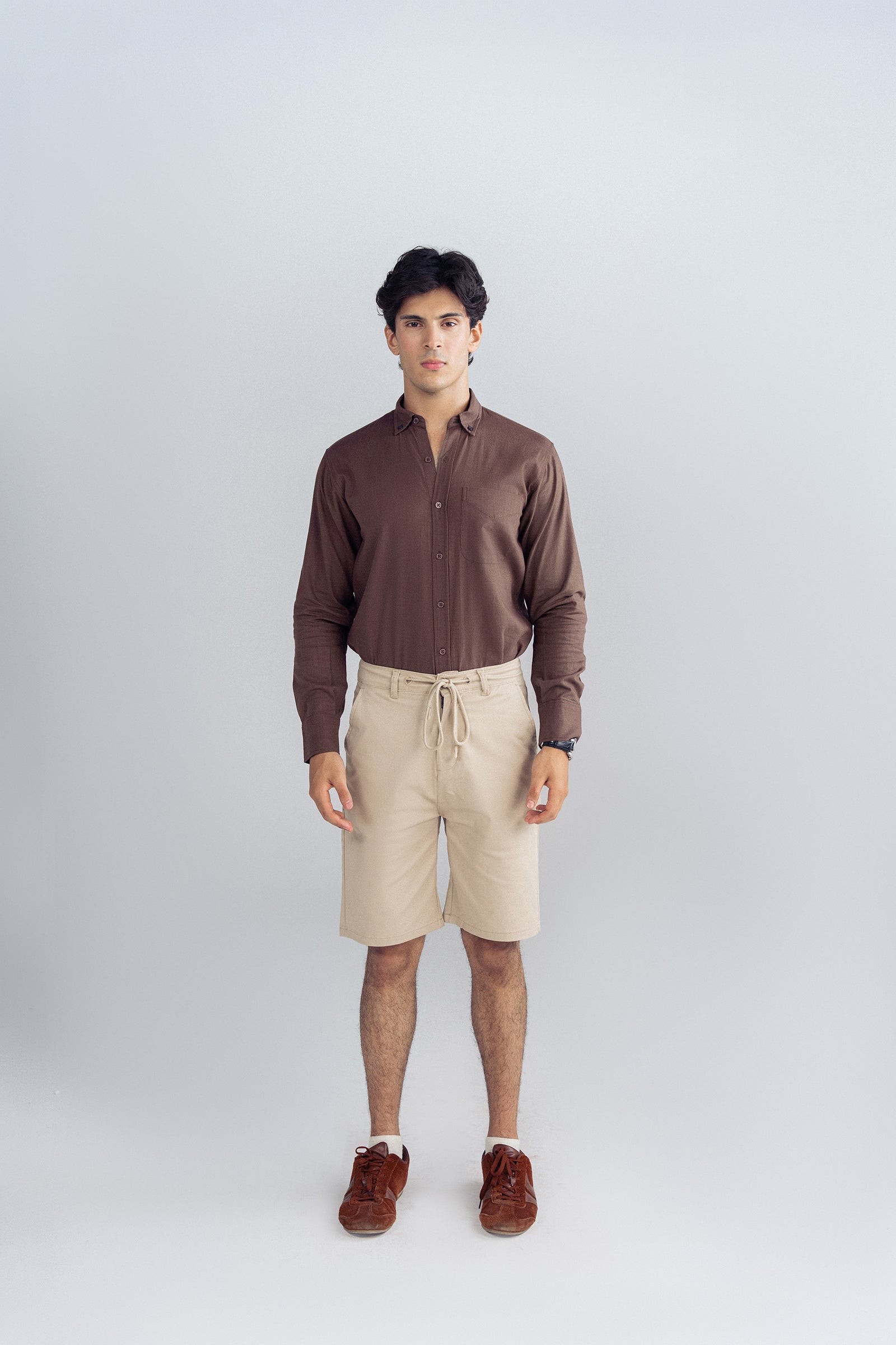 STRAIGHT FIT SHORTS